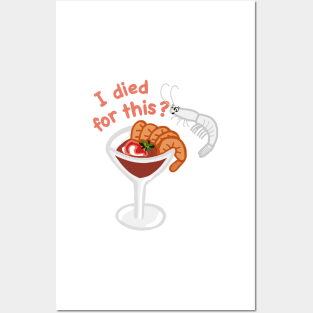 Shrimp Cocktail Posters and Art